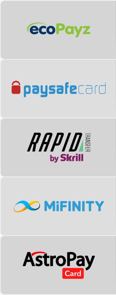 Withdraw and payments metods PlayAmo Casino